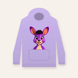 Sample product mockup: Kara Cozy Hoodie Lavender